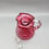 Thumbnail: Fenton Glass Cranberry Thumbprint Decanter