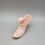 Thumbnail: Fenton Glass Hobnail Milk Glass Pastel Pale Pink Shoe Figurine