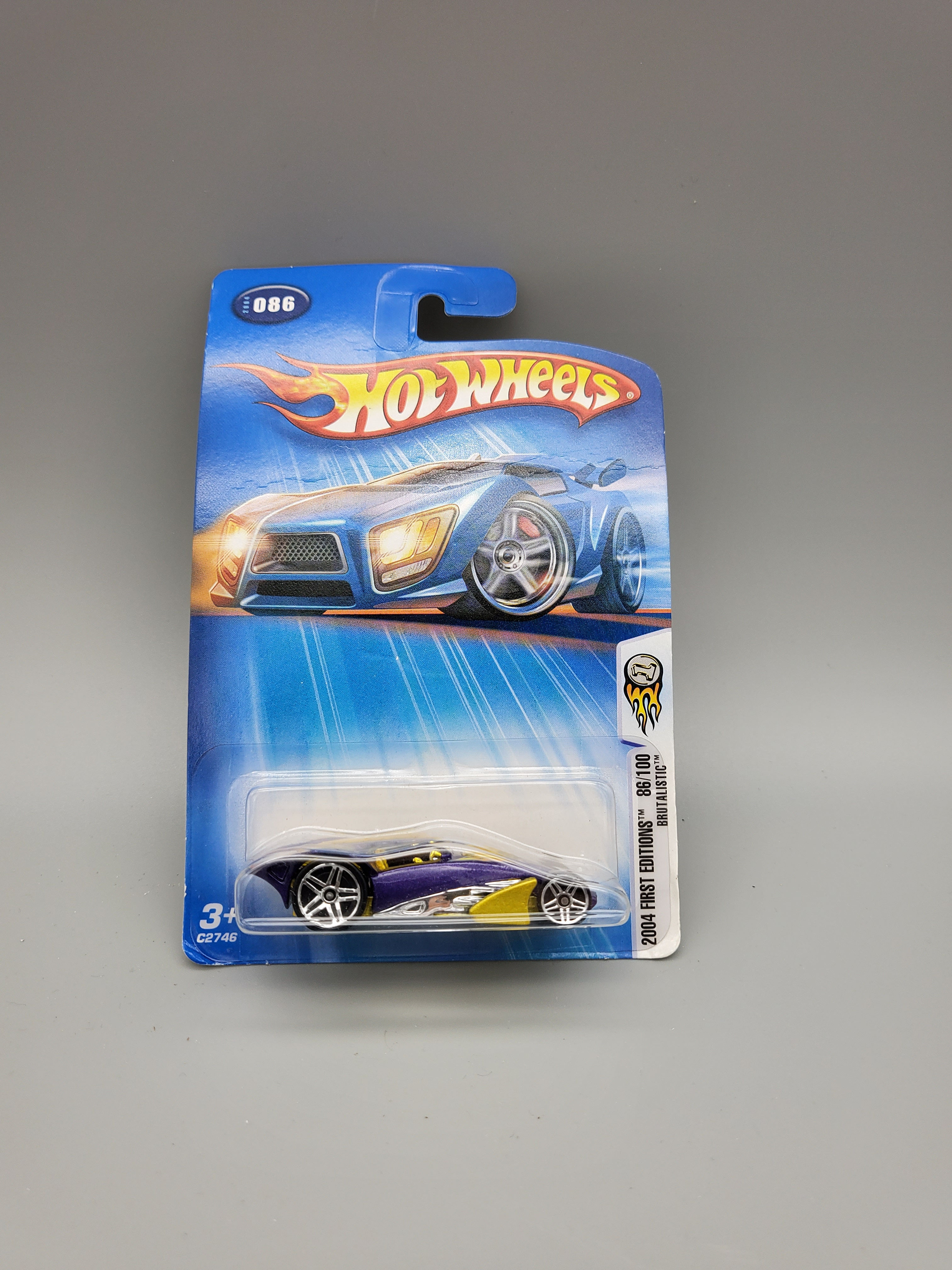 Hot Wheels 2004 First Editions Black Brutalistic