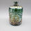 Thumbnail: Imperial Glass Carnival Hobstar Green Candy Jar with Lid