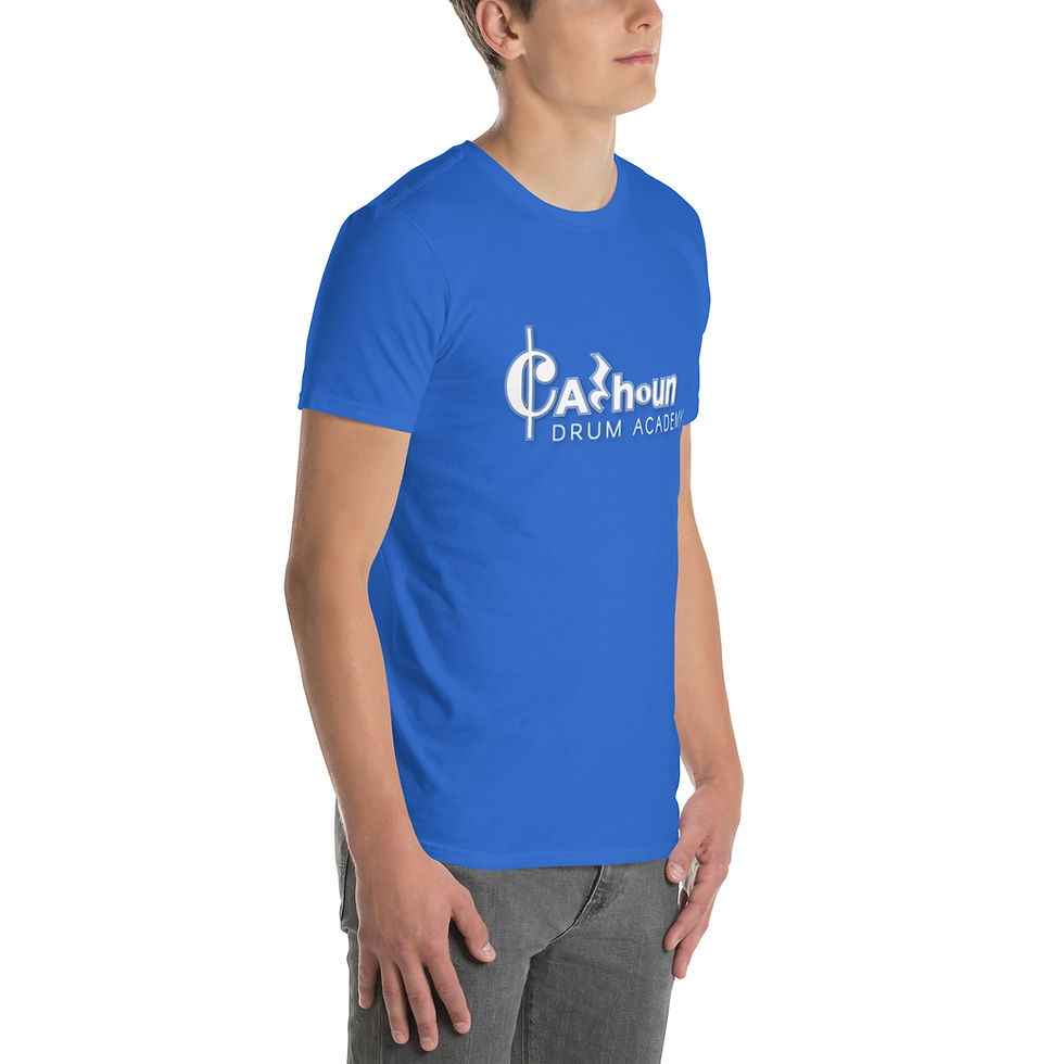 Thumbnail: Calhoun Drum Academy - T-Shirt (Blue) *Price includes Sales Tax & Shipping*