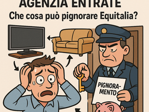 pignoramento agenzia entrate - Che cosa può pignorare Equitalia ?