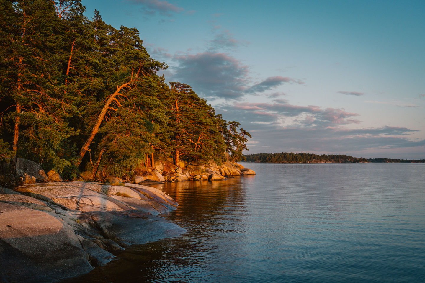 Abendstimmung Gistholmen