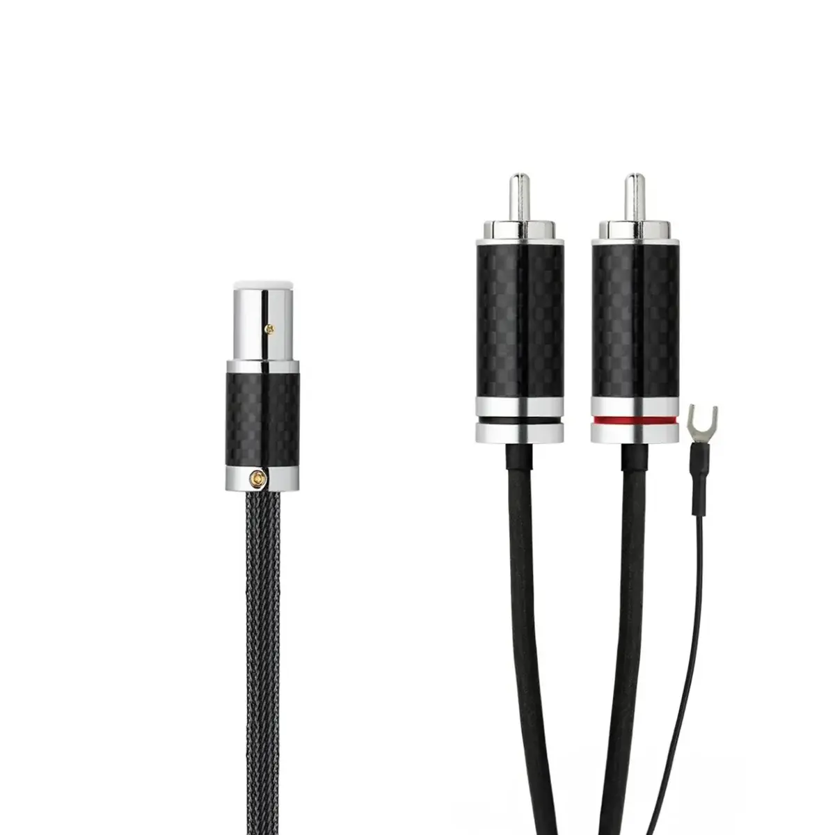 Pro-Ject Connect It Phono RS 5 Pin Din / RCA (Pure Silver) - 1.23m/4ft