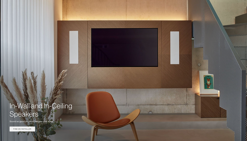 Bowers & Wilkins Reference Series in-Wall & in-Ceiling Speakers