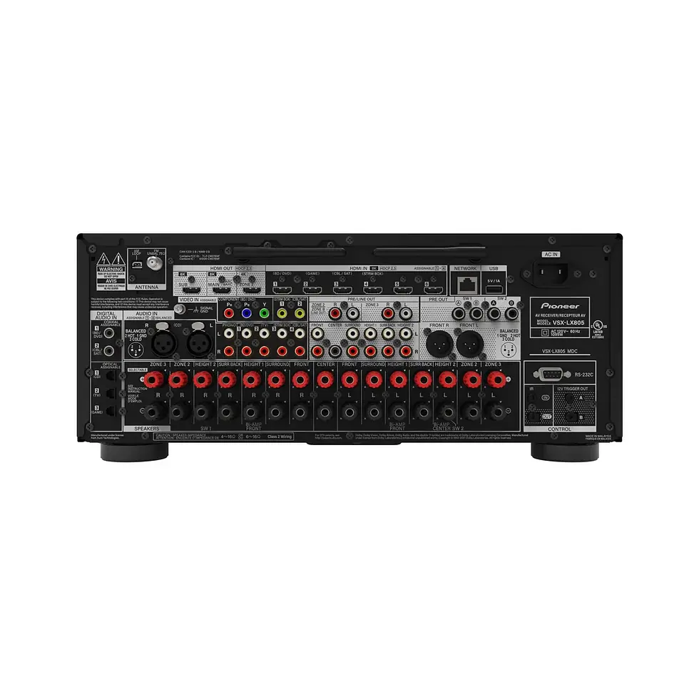 Thumbnail: Pioneer Elite VSX-LX805 11.4-Channel Network AV Receiver