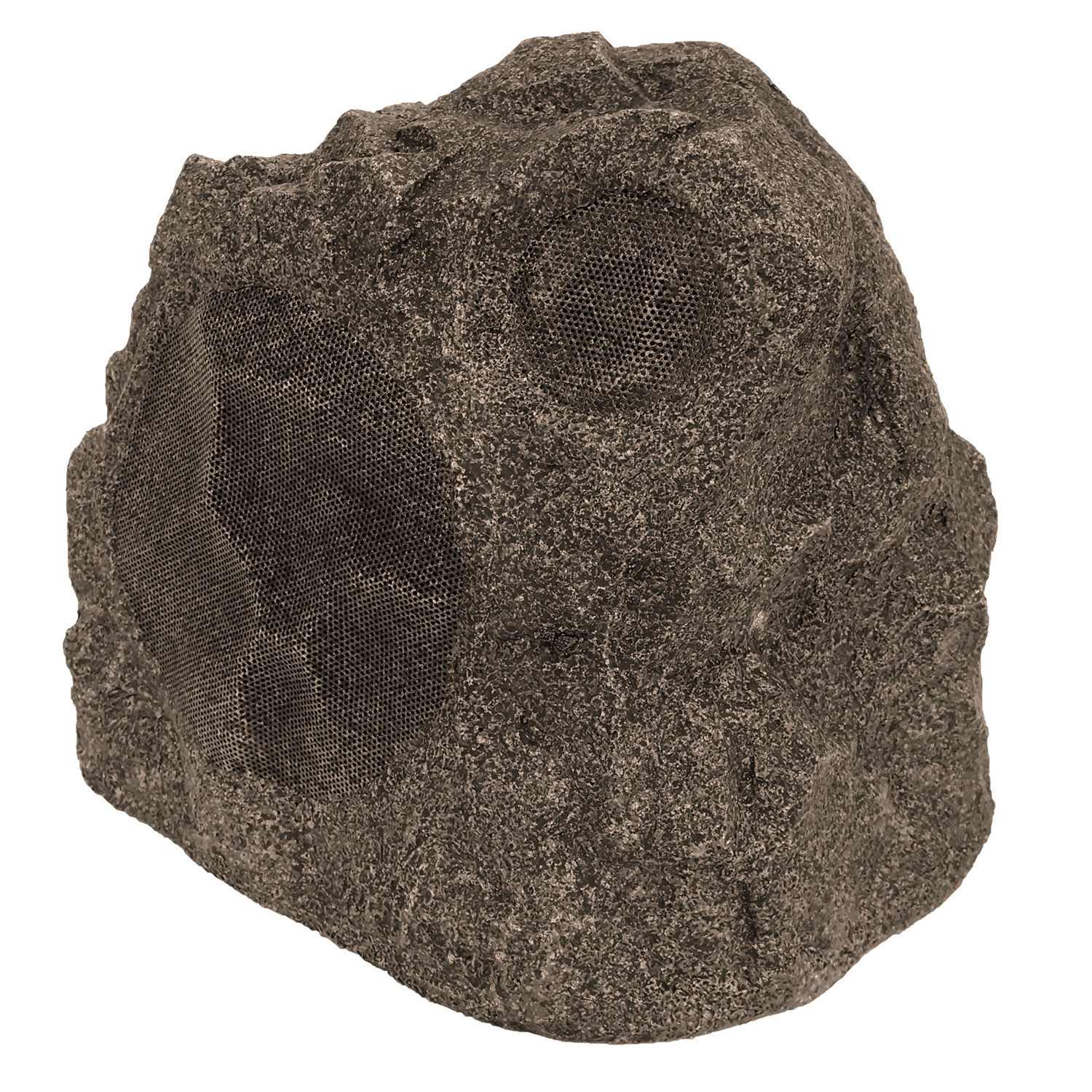 SpeakerCraft RS6 6" Outdoor Rock Speaker- Shale Brown