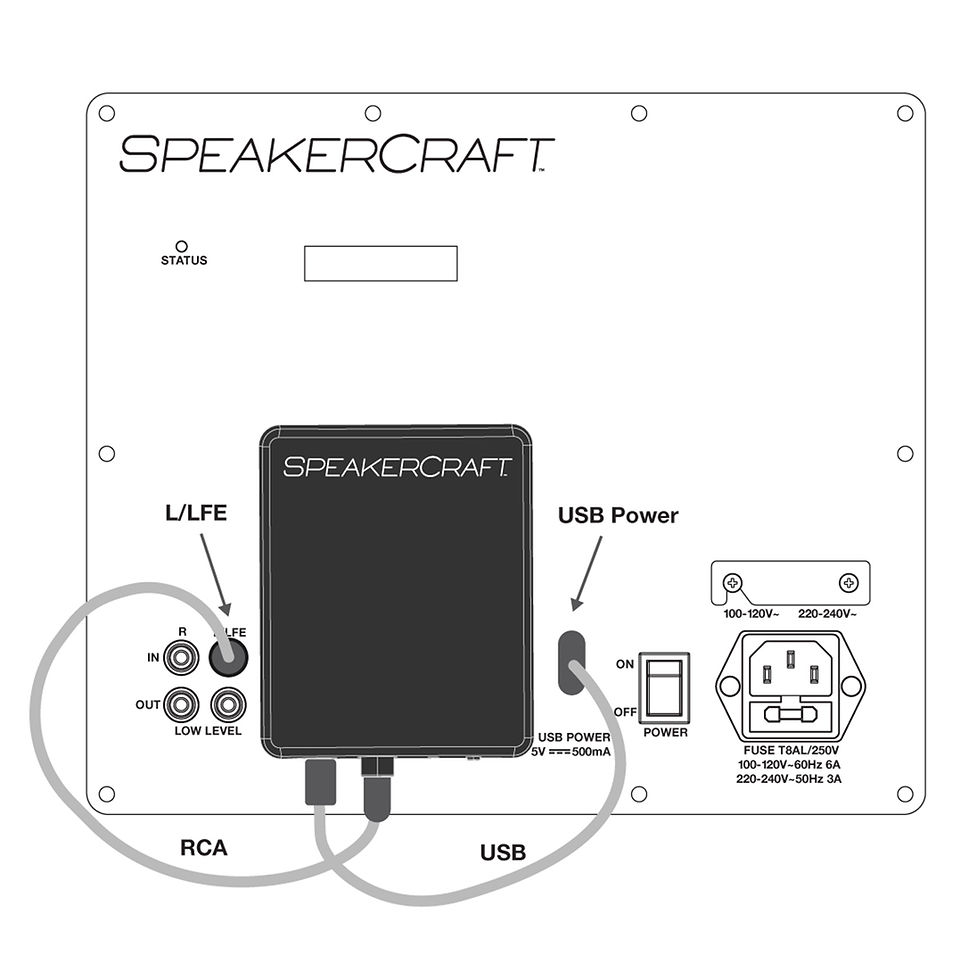 Thumbnail: SpeakerCraft Wireless Subwoofer Kit