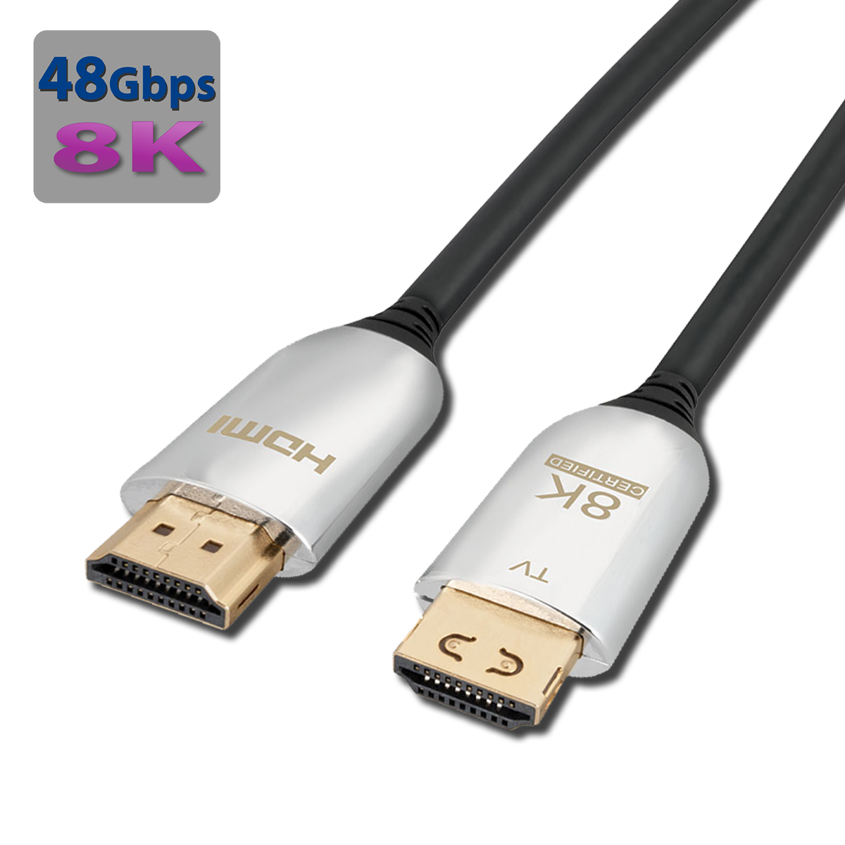 Vanco-1 Active Optical Certified Ultra High Speed 8K HDMI Cable