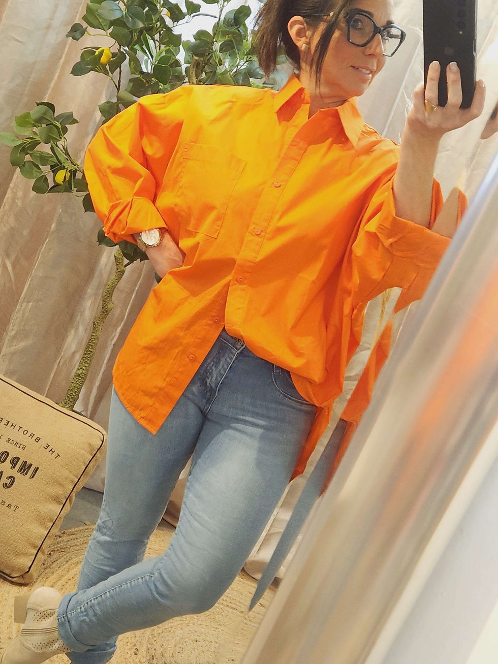 Miniature : Chemise coupe oversize très légère 