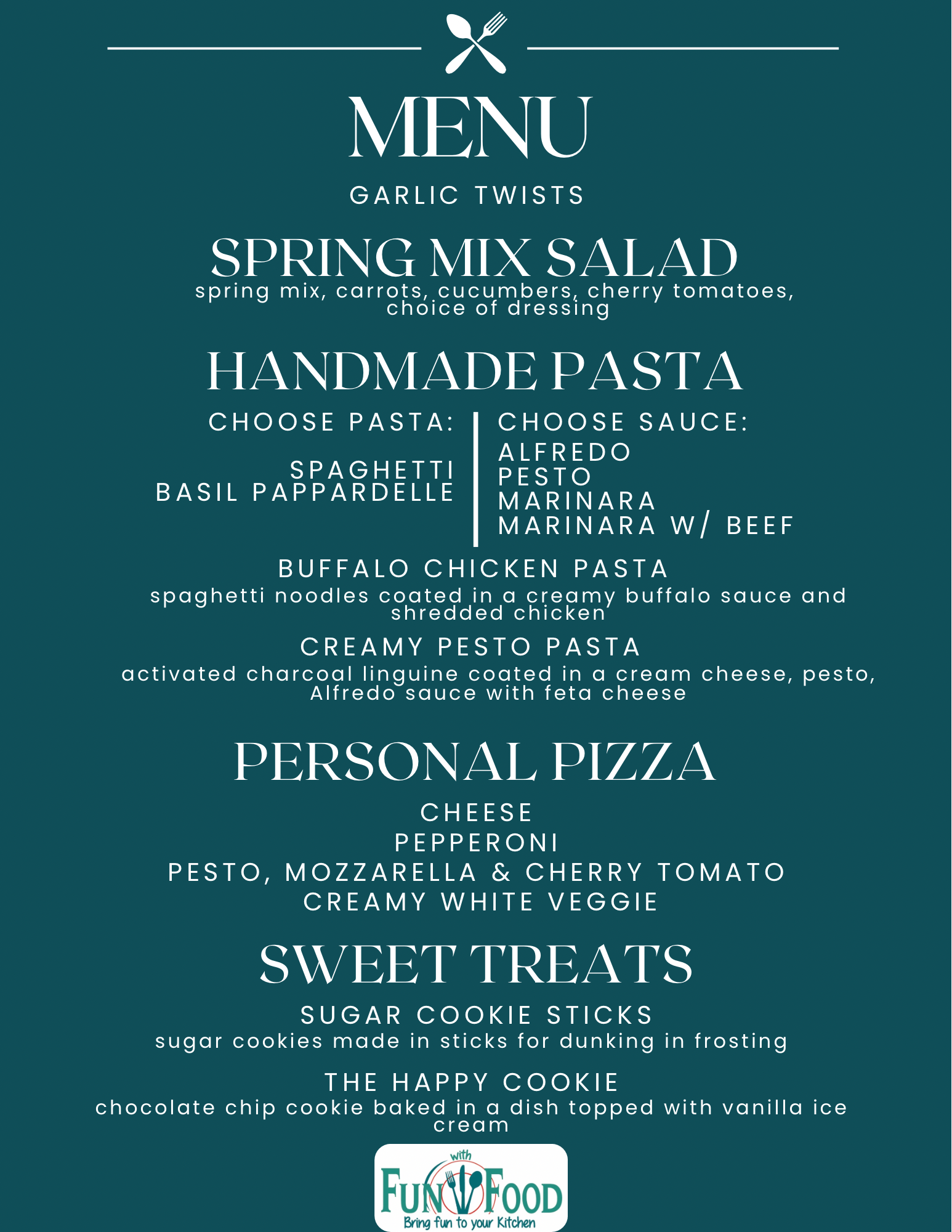 Arranged Food and Objects