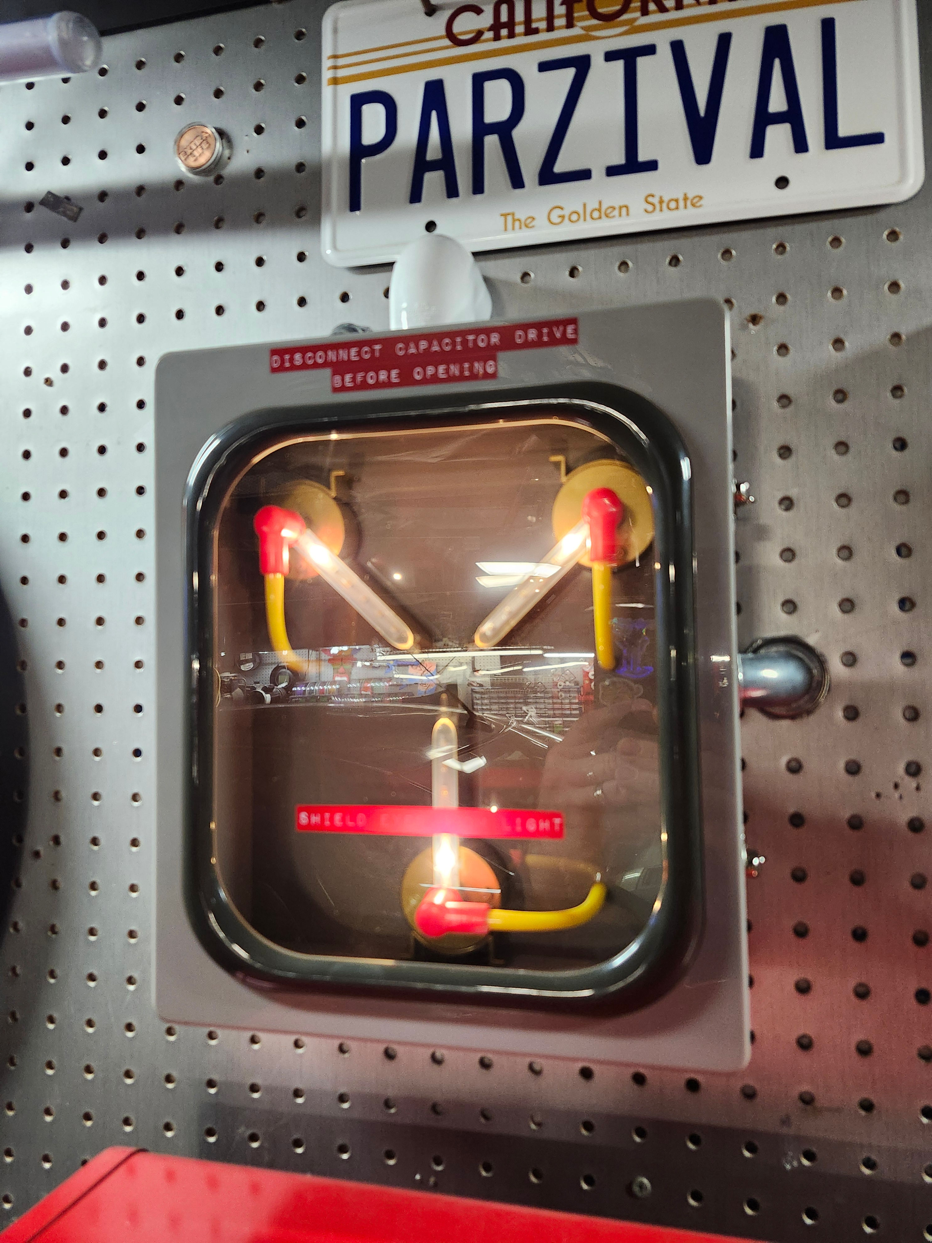 Modified Flux capacitor with sounds