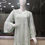Thumbnail: Hand Embroidered Frock Style Viscose Lucknowi Chikankari Kurti