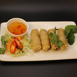 6. Vietnam Vietnamese crispy fried spring rolls (G) -   Nem 