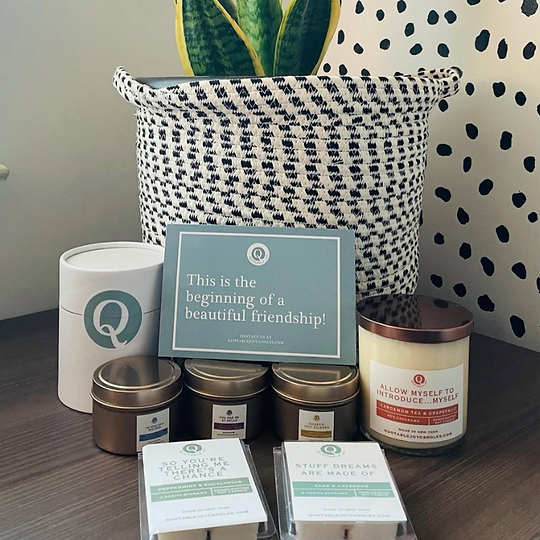 Quotable Joy Candle product designs collection