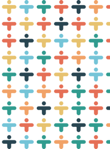 Show & Tell brand icon pattern