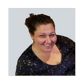 A portrait of Corinne DePersis of Family Voices Colorado.