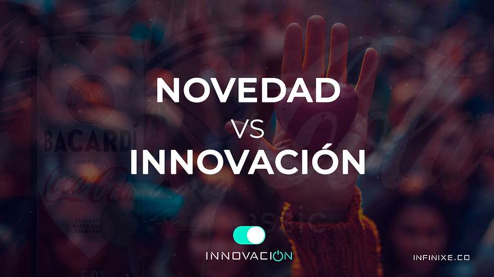 En ocasiones, el término "innovación" se utiliza erróneamente para describir cualquier cosa que parezca nueva o diferente. Sin embargo, hay una distinción clara entre innovación y novedad.