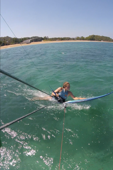 body dragging with directional board 