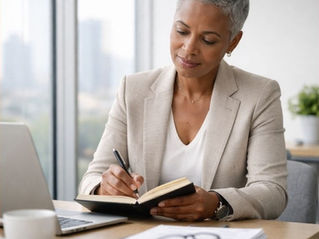 Leader taking time to reflect and build confidence!