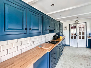 Navy Blue Kitchen