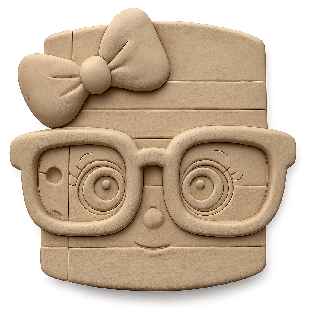 Kawaii Notepad Nerd, Stl (File emailed within 72 hours)
