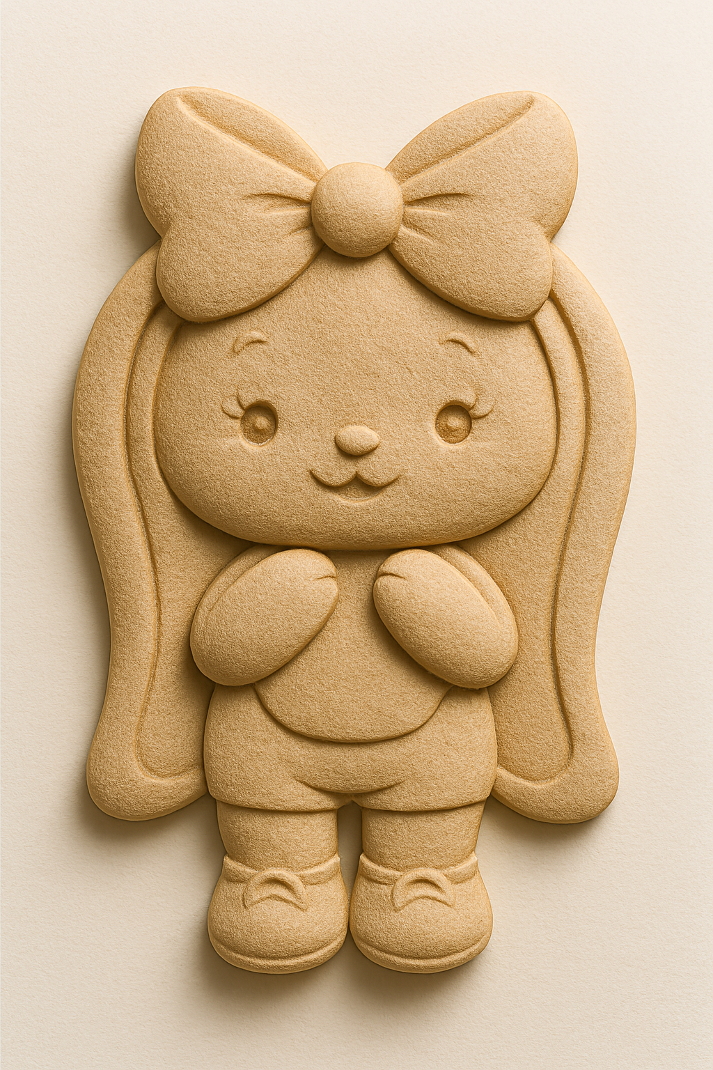 Easter Bunny Girl, STL (Files will be emailed to you within 2