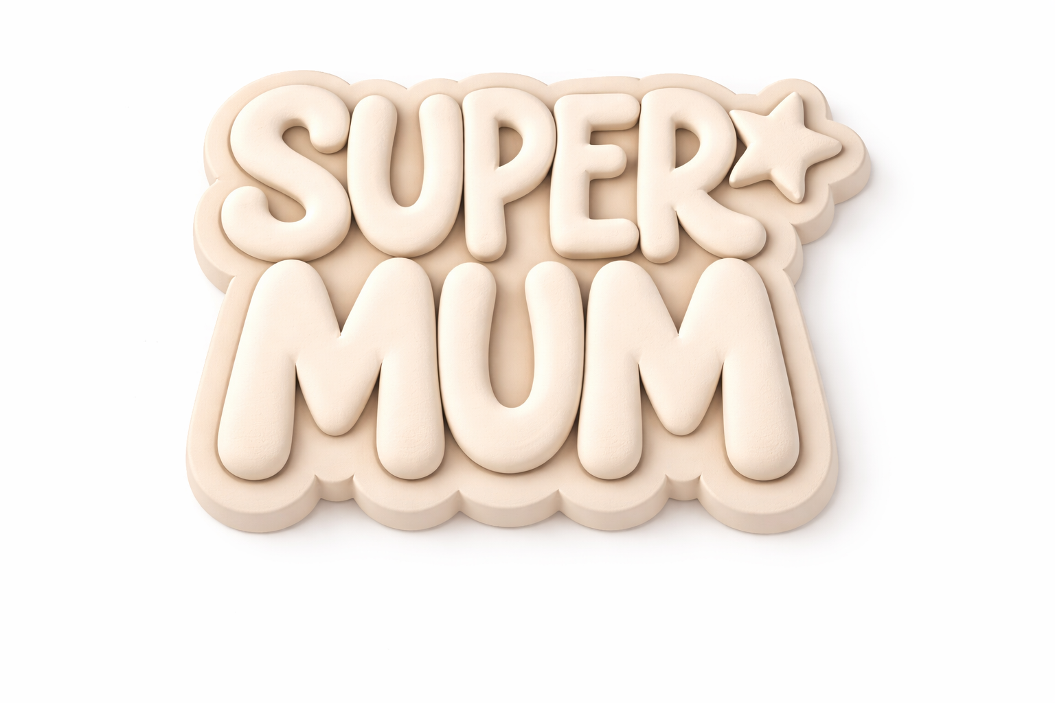 Super Mum, Stl (File emailed within 72 hours)