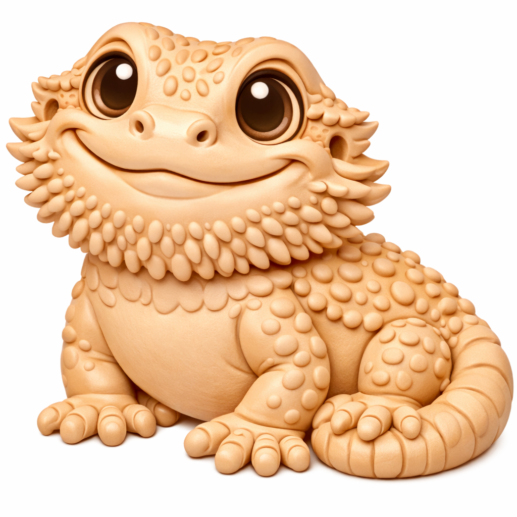 Bearded Dragon, STL (Files will be emailed to you within 24