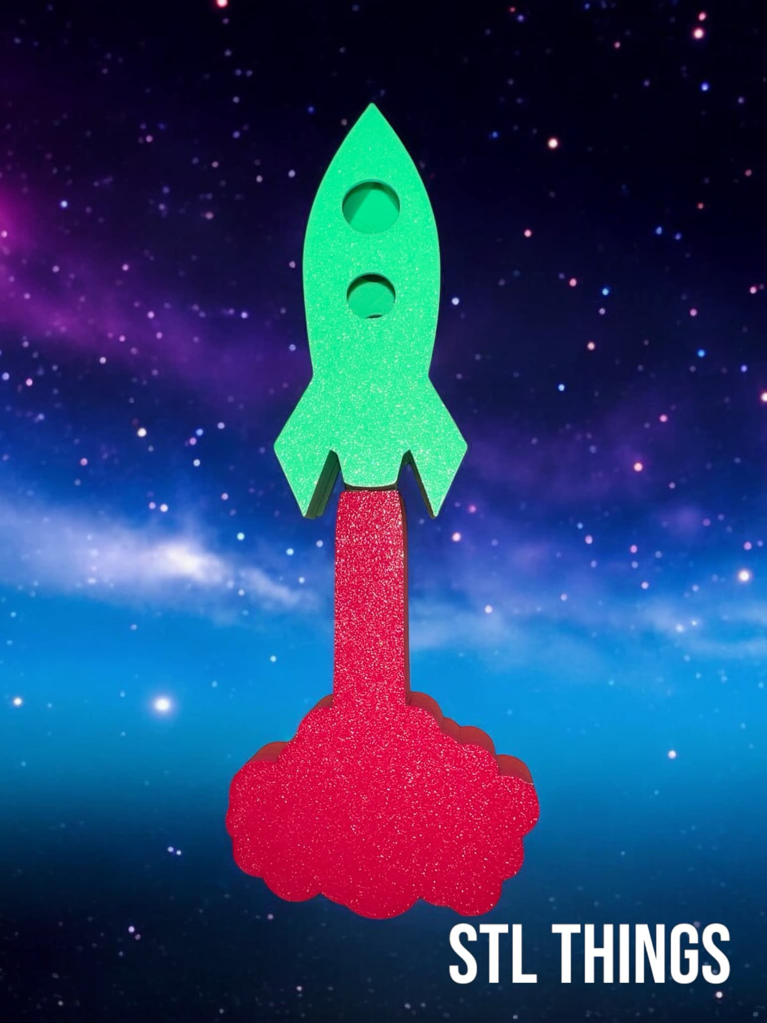 Rocket Wand with hollow wand (wand handle included)