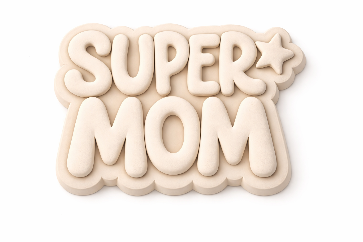 Super Mom, Stl (File emailed within 72 hours)