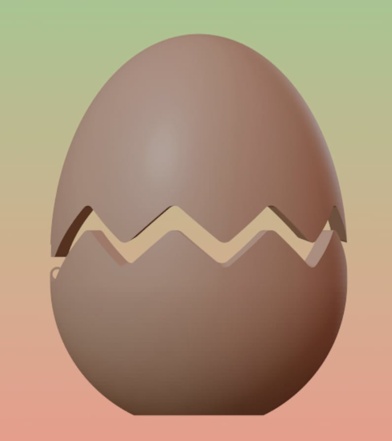 Thumbnail: Egg Floater, 2 options, w/holes & without, STL (Files sent within 72hours)
