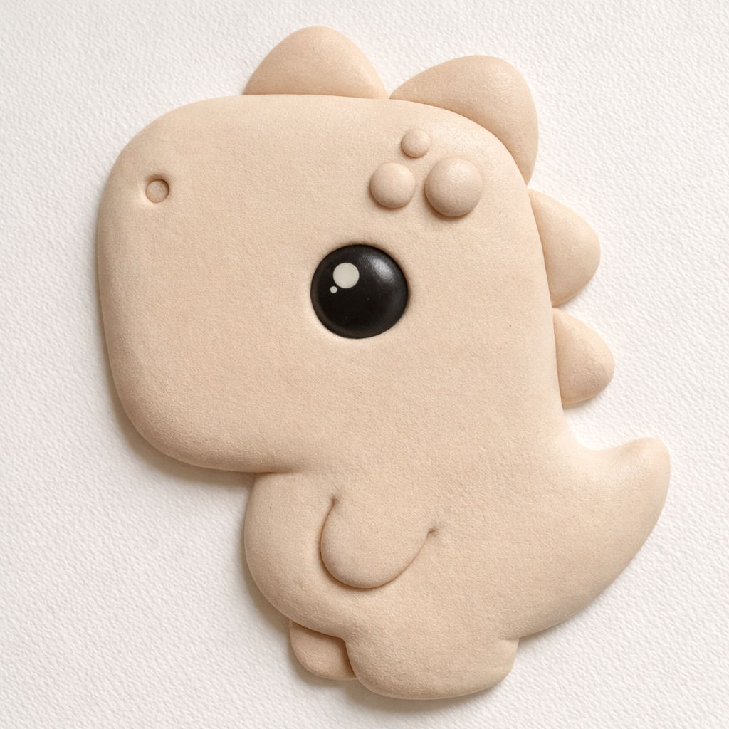 Cute Dino, STL (Files will be emailed to you within 24-72 Hours)