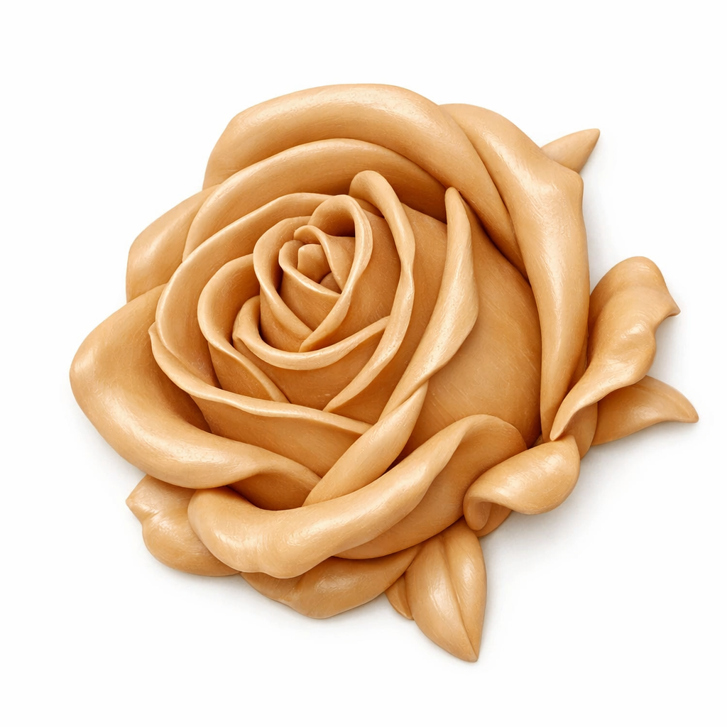 Rose, STL (Files will be emailed to you within 24-72 hours)