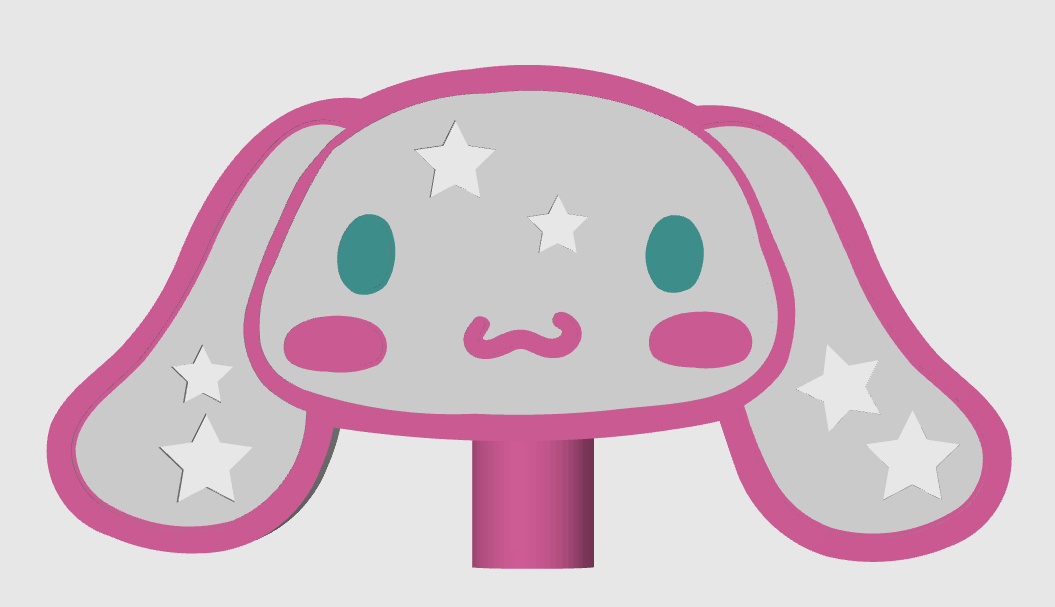 Cinnamon Roll Wand, (Wand Handle Not Includ