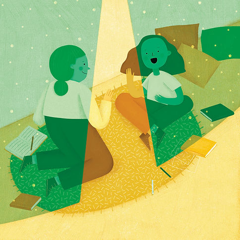 children book illustration, KidLitArt, bilingial book