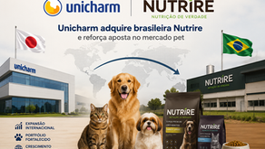 Gigante japonesa Unicharm adquire brasileira Nutrire e reforça aposta no mercado pet