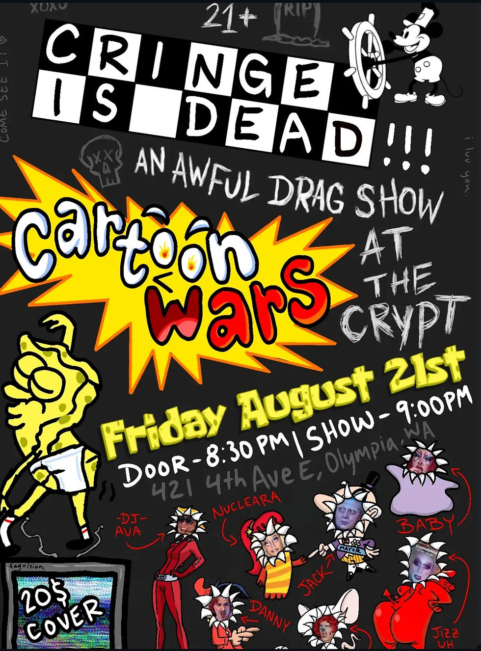 CRINGE IS DEAD:  CARTOON WARS