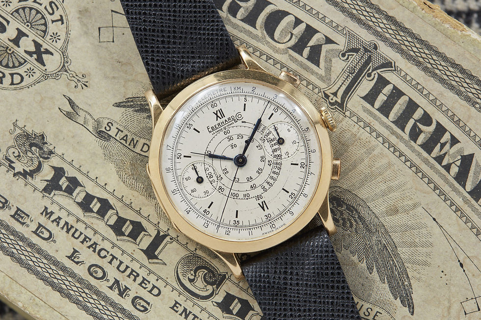 Eberhard Dual Register Chronograph