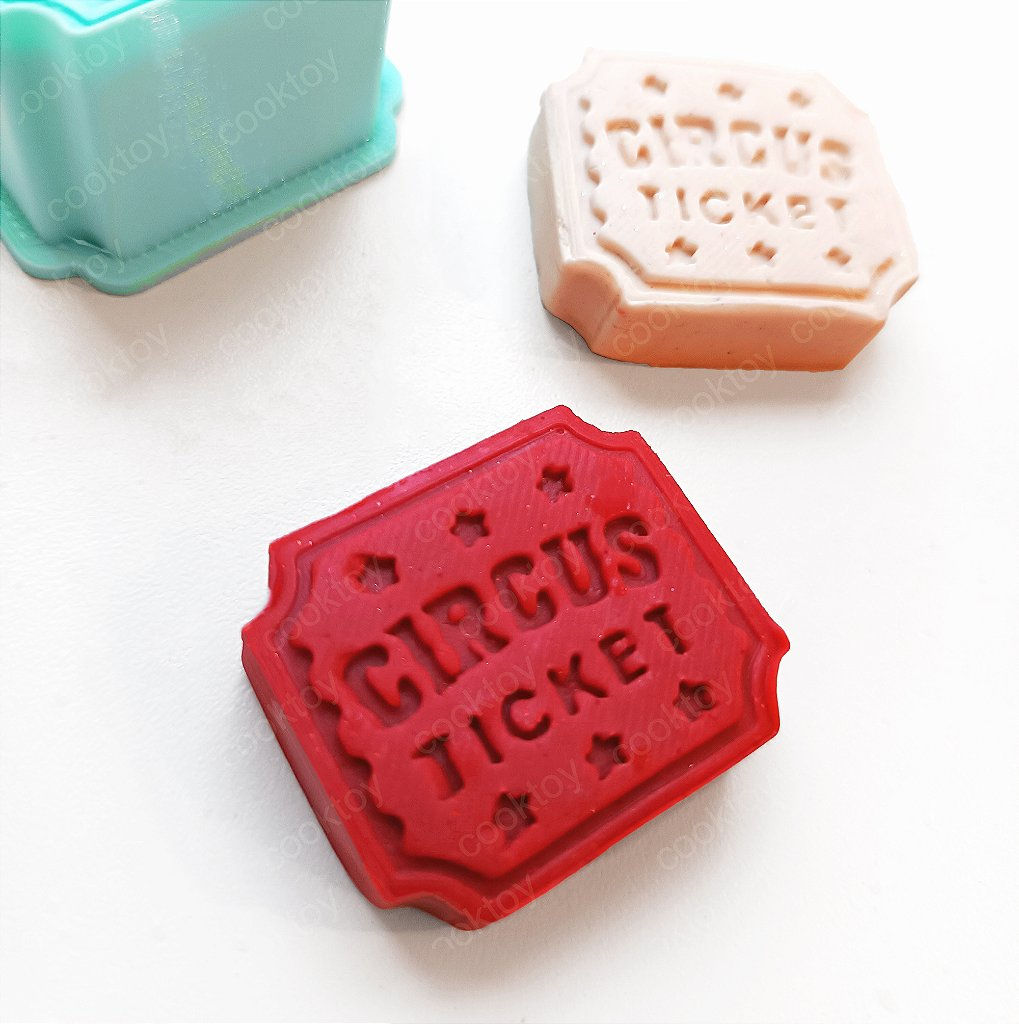 Circus Ticket | Modelador Ejetor para Brigadeiro Gourmet