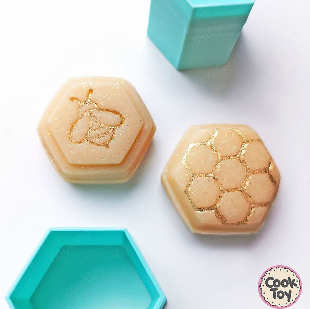 Ejetor Hexágono | Molde para Brigadeiro