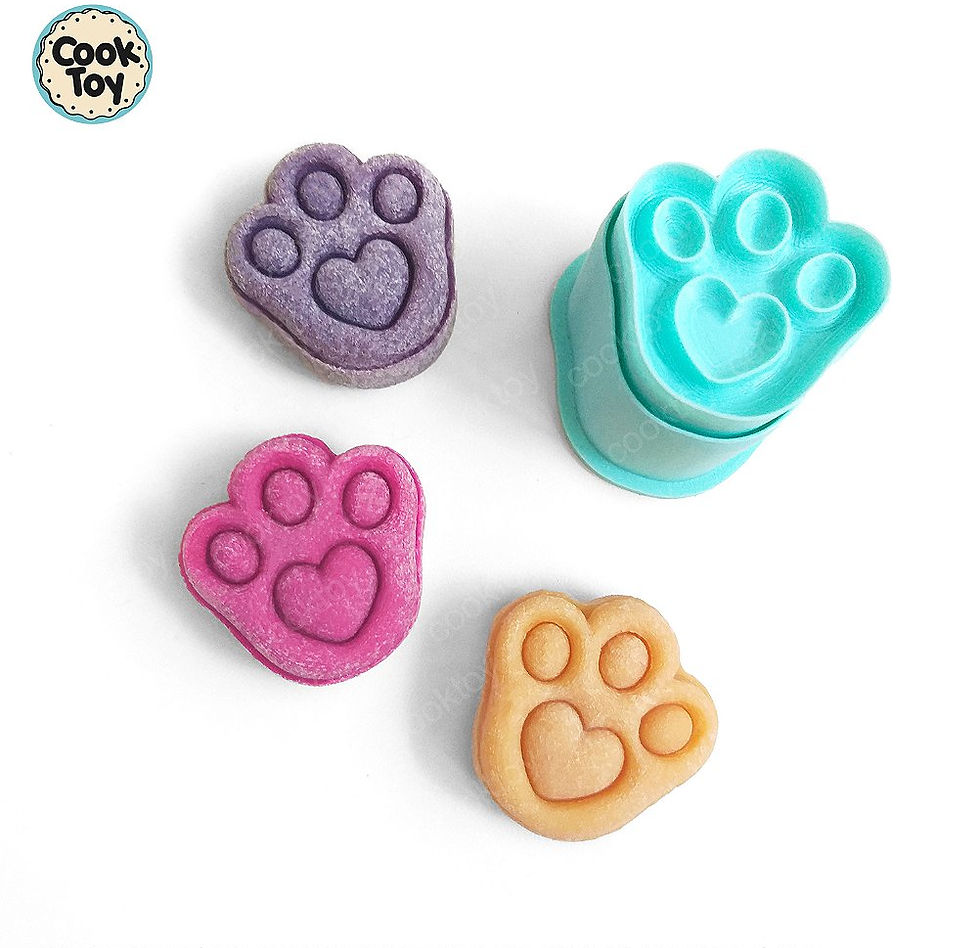 Miniatura: Pata de Coelho | Molde Ejetor para Brigadeiros e Biscoitos