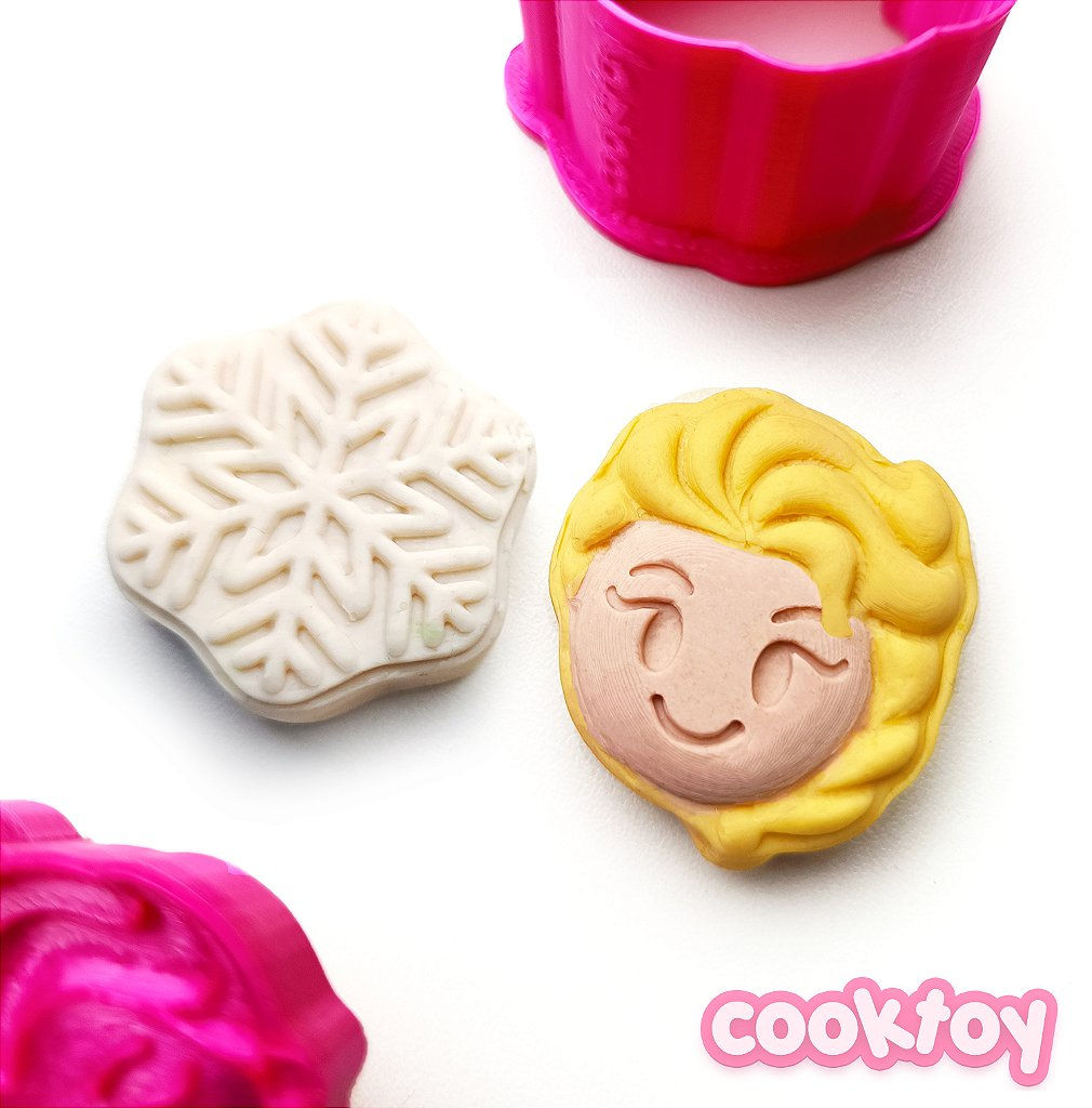 Frozen - Elsa e Floco de Neve | Ejetores para Brigadeiro Personalizado