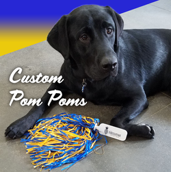 Cowboy with pom pom_square flat