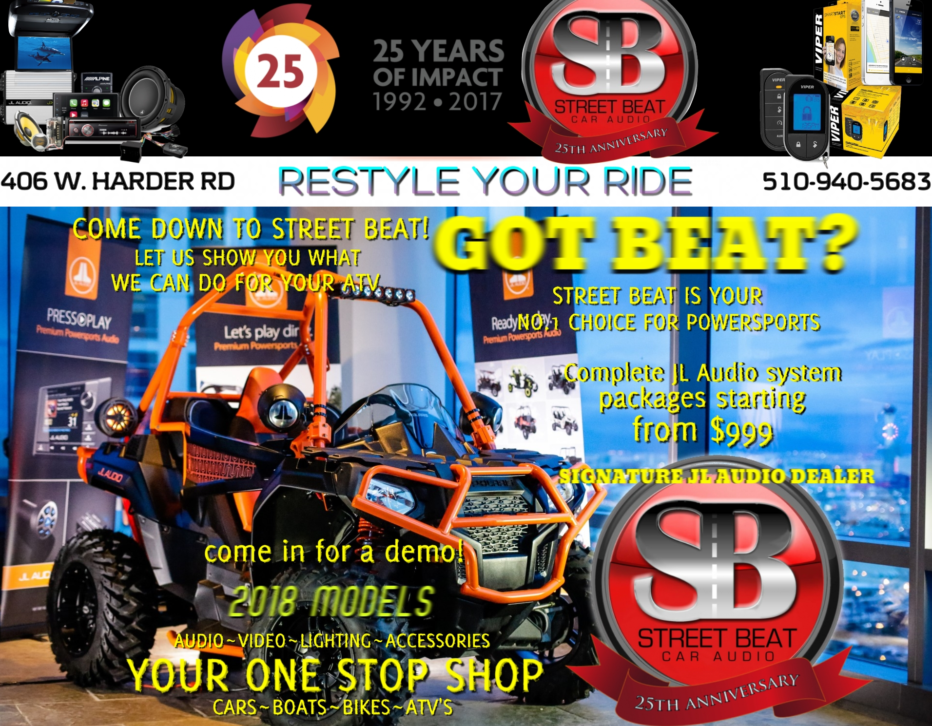 ATV complete system package!
