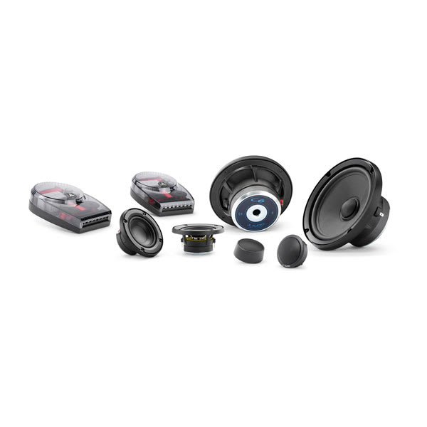 JL Audio C6 Car System 6.5" Three-way Component Speaker System (C6-653)