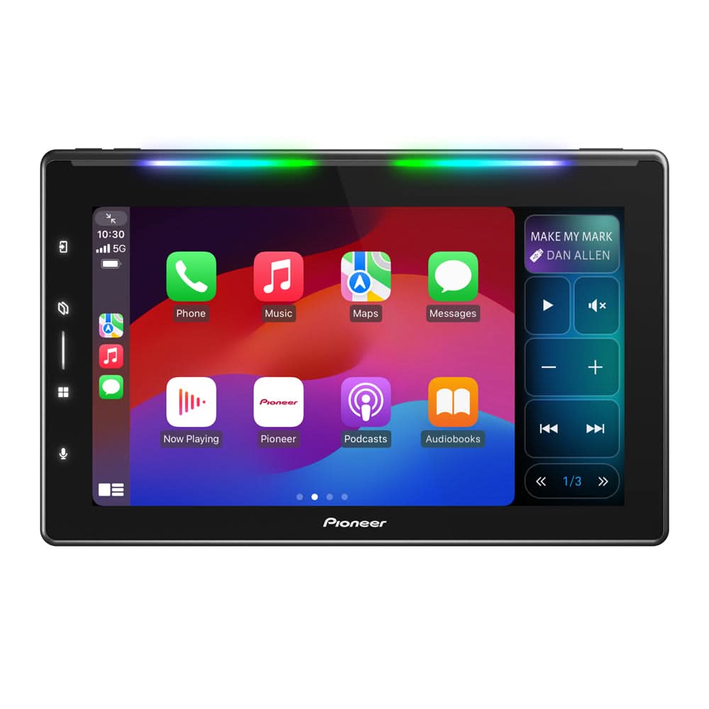 Pioneer DMH-WT6000NEX 10.1" Floating Single-DIN Multimedia Receiver Carplay