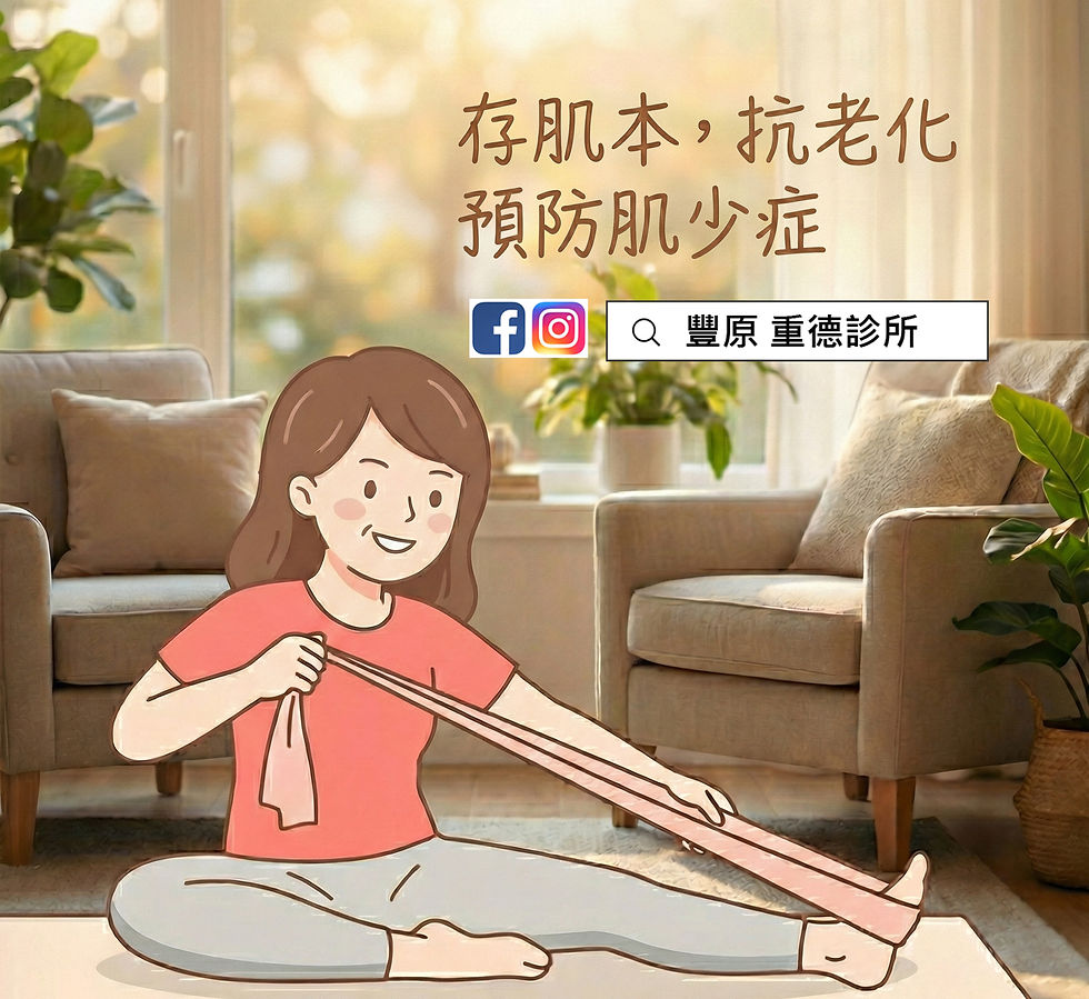 小心 因隱形肌肉流失的肌少症