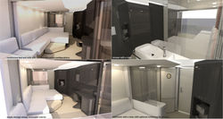 150m Standard Cabins Images