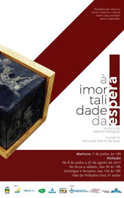 Foto: À Imortalidade da espera, 2017.